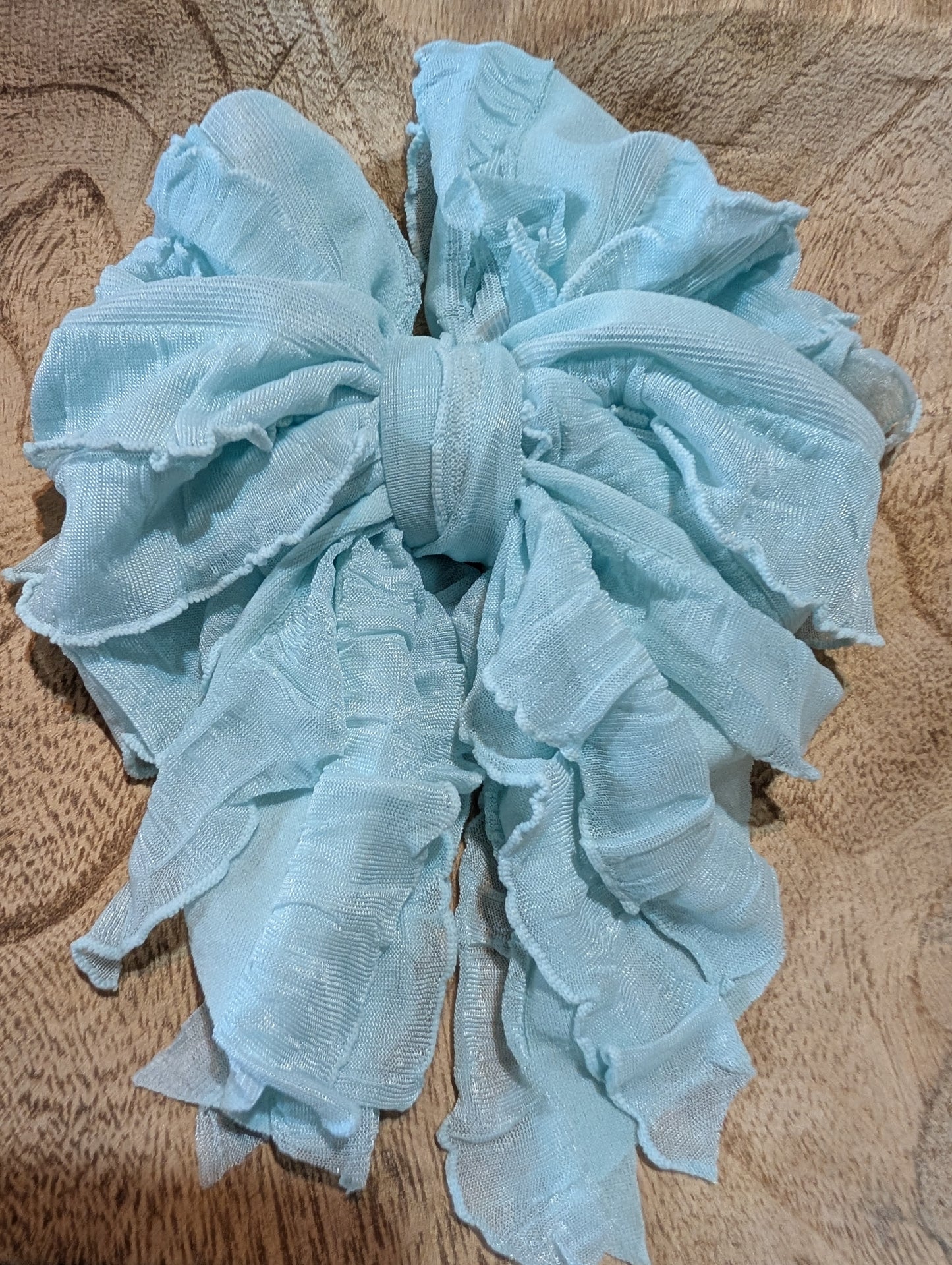 Blue ruffle sailor